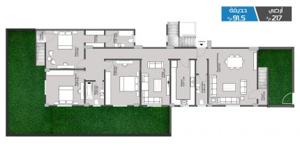 شقق للبيع في الحي الرابع بيت الوطن بالقاهرة الجديدة - بلو سكوير ميني كمبوند blue square mini compound