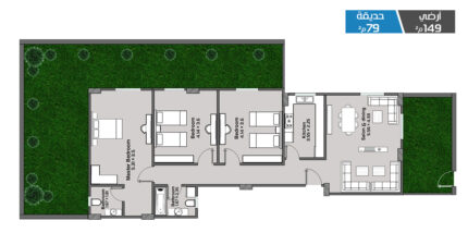 مشروع B93 شمال الرحاب | القاهرة الجديدة | التجمع الخامس | قنديل للتطوير العقاري| ارضي بحديقة