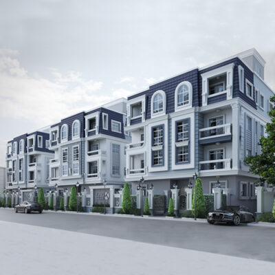 مشروع Blue Square  شمال الرحاب | القاهرة الجديدة | التجمع الخامس | قنديل للتطوير العقاري| ميني كمبوند |mini compound