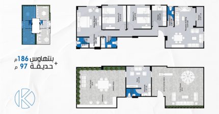 النرجس الجديدة | القاهرة الجديدة | التجمع الخامس | قنديل للتطوير العقاري| g150| بنتهاوس|penthouse