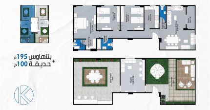 النرجس الجديدة | القاهرة الجديدة | التجمع الخامس | قنديل للتطوير العقاري| G72| بنتهاوس| penthouse