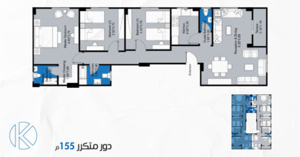 مشروع B123 شمال االحي الاول | القاهرة الجديدة | التجمع الخامس | قنديل للتطوير العقاري| النورث هاوس | NORTH HOUSE