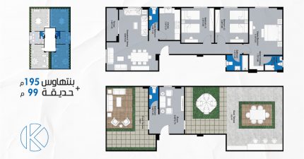 النرجس الجديدة | القاهرة الجديدة | التجمع الخامس | قنديل للتطوير العقاري| D126| بنتهاوس| penthouse