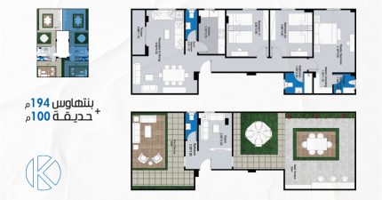 مشروع Blue_Square_Rehab| شمال الرحاب | القاهرة الجديدة | التجمع الخامس | قنديل للتطوير العقاري|ميني كمبوند | mini compound |penthouse |بنتهاوس