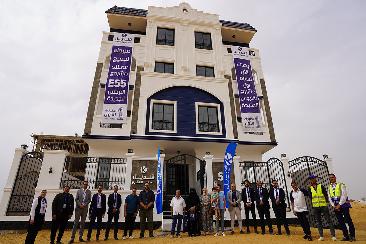 تسليم أول مشروع في النرجس الجديدة