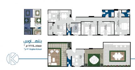 جنوب السويس | التجمع الخامس | القاهرة الجديدة | قنديل للتطوير العقاري | شقق للبيع في القاهرة الجديدة | بنتهاوس بروف | دور متكرر | ارضي بحديقة | دور اخير بروف