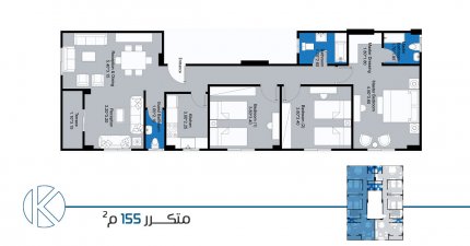 C45 جنوب السويس| القاهرة الجديدة | التجمع الخامس | قنديل للتطوير العقاري | بنتهاوس