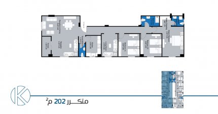 D 159 بيت الوطن الحي السادس قنديل للتطوير العقاري | القاهرة الجديدة | بنتهاوس