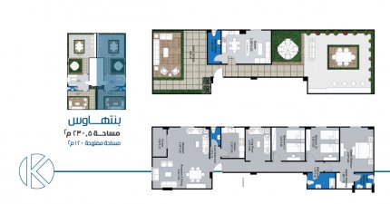 D 159 D 159 بيت الوطن الحي السادس قنديل للتطوير العقاري | القاهرة الجديدة | بنتهاوس