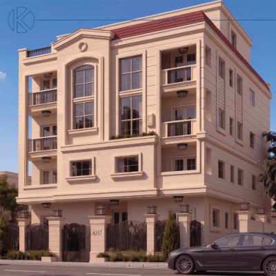 A157 North House exterior in New Cairo