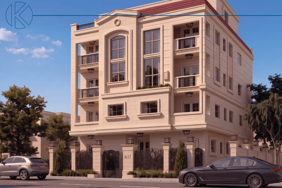 A157 North House exterior in New Cairo